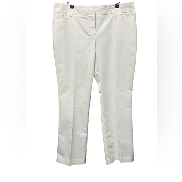 New York & Company Pants - New York Company Stretch White Cropped Pants